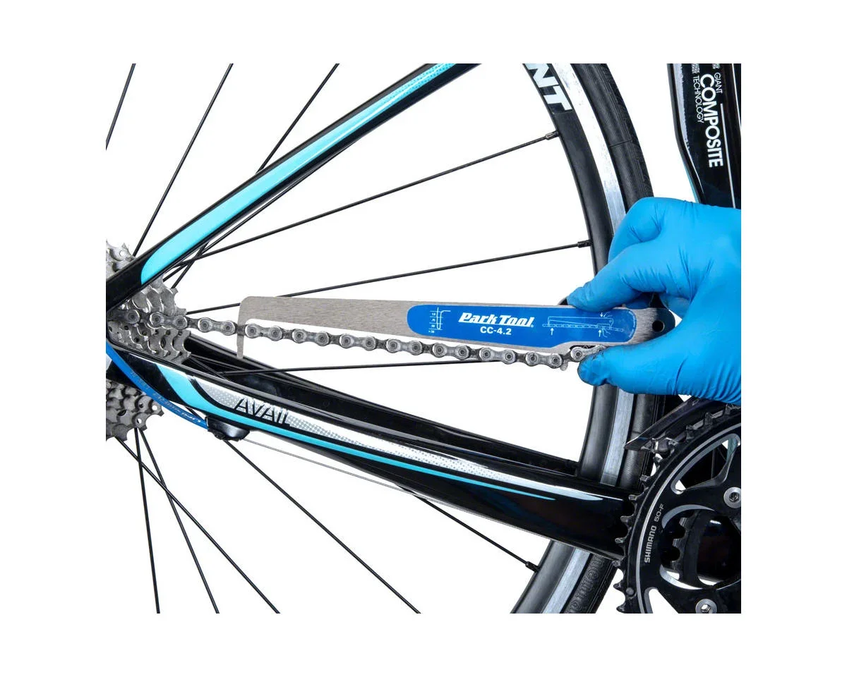 Park Tool CC-4.2 Chain Checker Tool (Blue) (5-13 Speed) - view 4